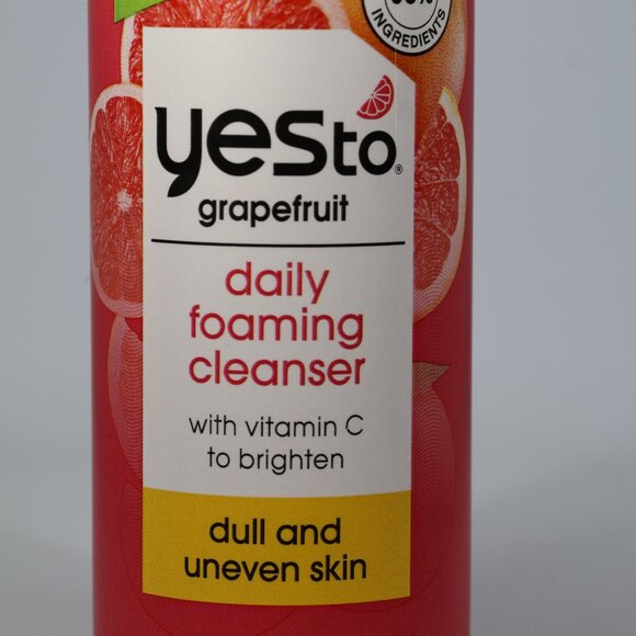 grapefruit daily foaming cleanser with vitamin C to brighten dull and uneven ski - Picture 8 of 9